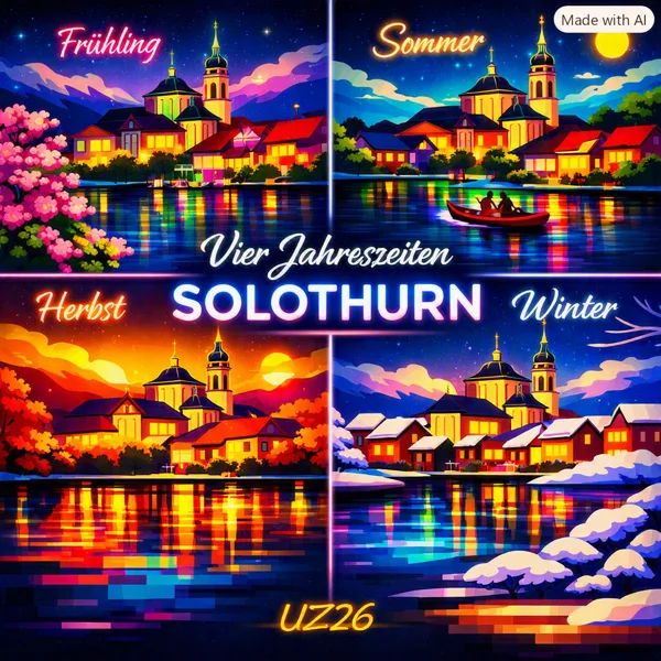Cover: Vier Jahreszeiten Solothurn – Neon