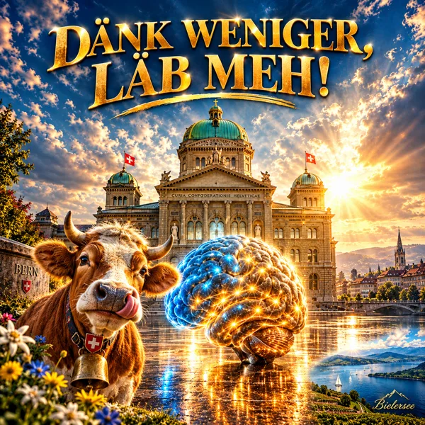 Cover: Dänk weniger, läb meh!