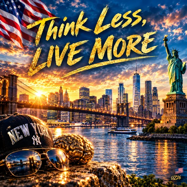 Cover: Think Less, Live More!